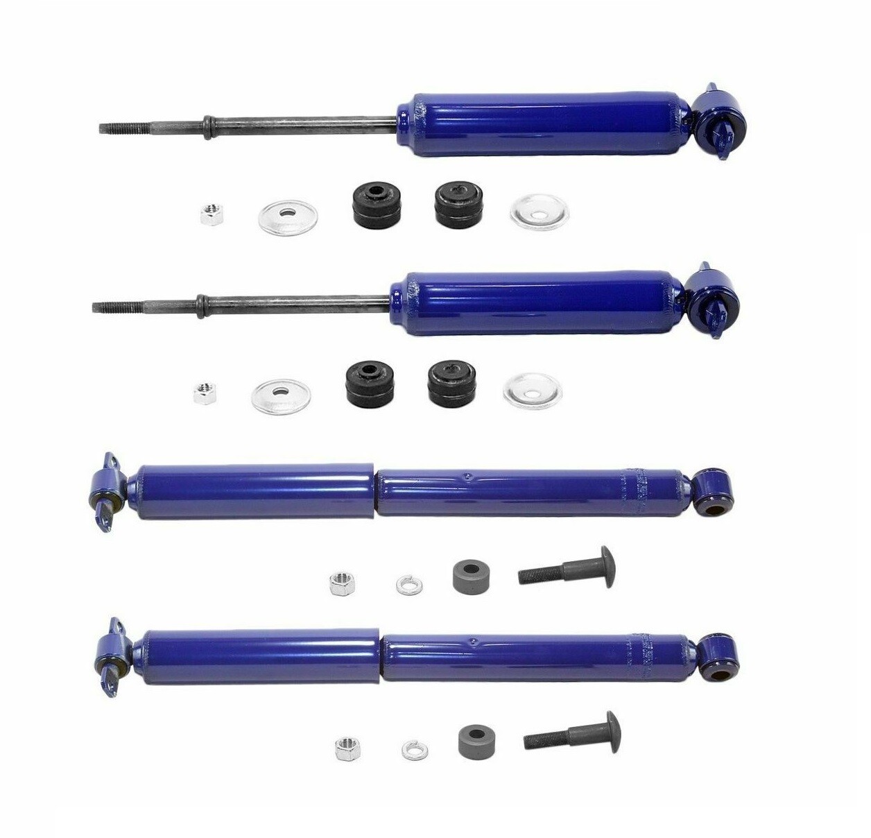 For Buick Lesabre Cadillac Pontiac Front & Rear Shocks Kit MonroeMatic
