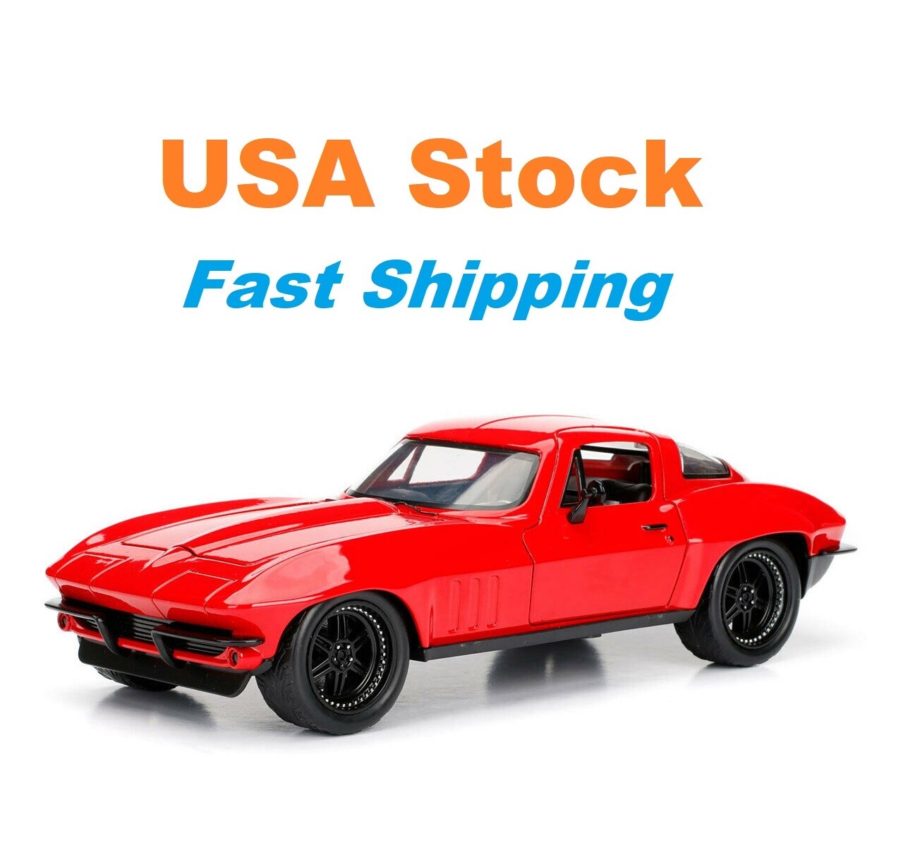 ワイスピJADATOYS 1:24 LETTY'S CHEVY CORVETTE Fast And Furious 1966 Letty's Chevy Corvette, Jada, Diecast