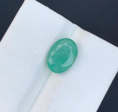 Emerald Natural Cut Loose Gemstone From Zambia 2.50 Carat