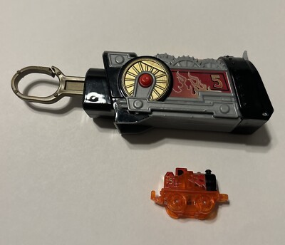 Thomas & Friends Mini Molten James Complete W/ Launcher Train Engine Toy Orange
