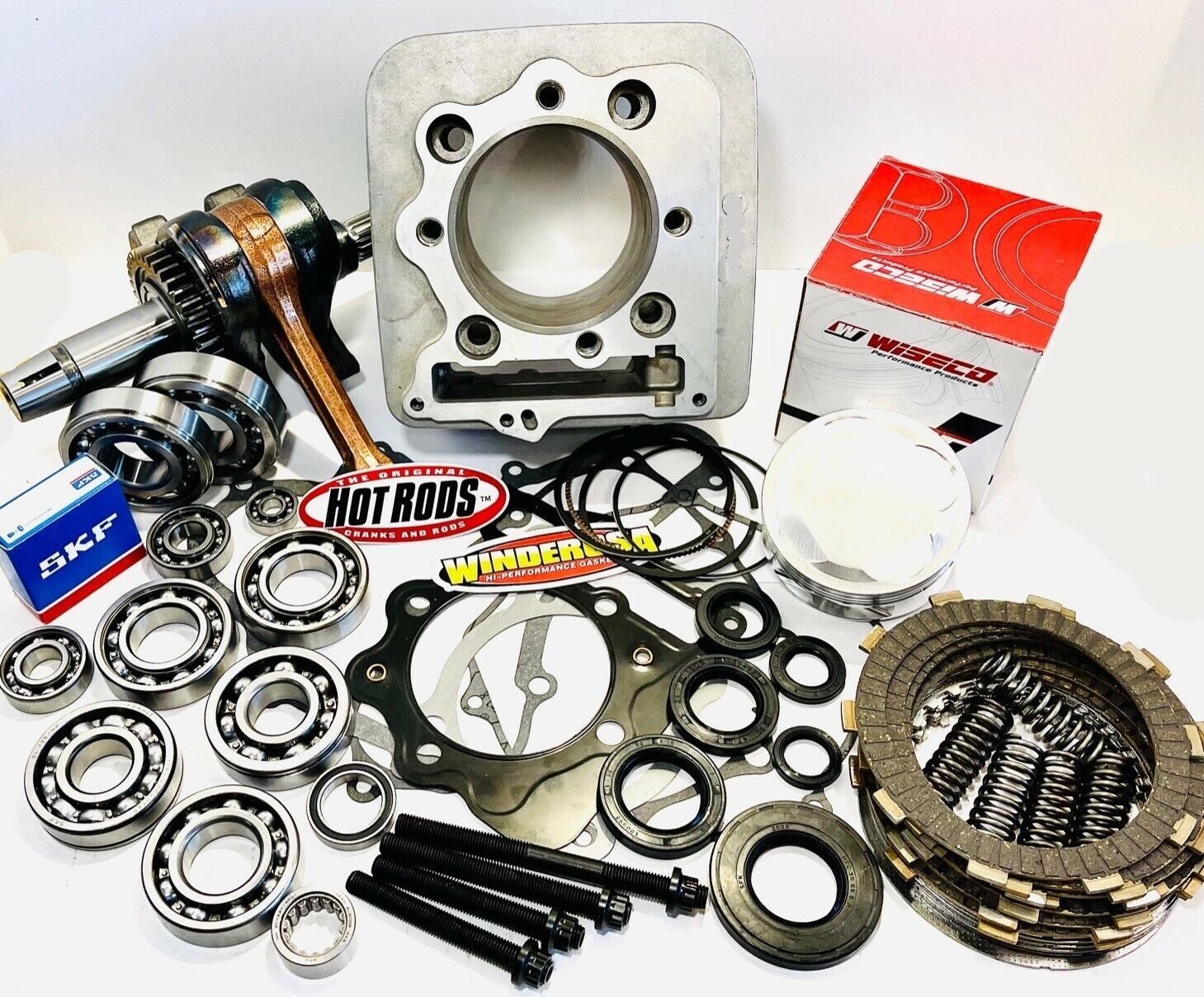 99-04 TRX 400EX Big Bore 89 mil Complete Rebuilt Motor Engine Rebuild Parts Kit