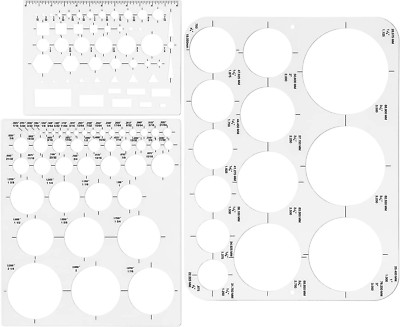 Tamaki Circle Template Circle round Stencil Templates for Drafting for Office an