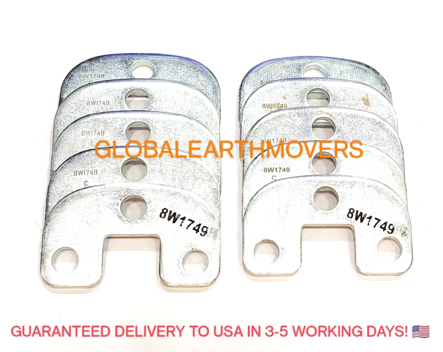 パーツ Y.Kat CAT PARTS - 140G 140H CIRCLE U PLATE, SET OF 10 PCS. (PART