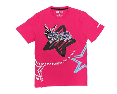 

Мужская ярко-розовая футболка BKYS Shine, Hot pink