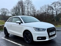 2017 AUDI A1 SPORT 1.4 TFSI 3DR WHITE 125PS 6 SPEED PETROL MANUAL BLACK ALLOYS