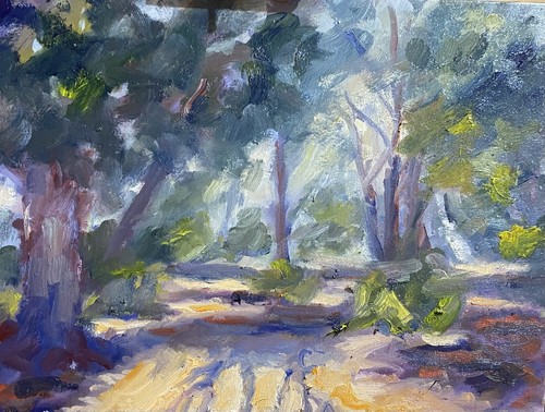 Original Impressionist Oil Painting Signed “Morning Mist”