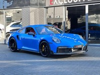 2023 Porsche 911 3.7T 992 Turbo S Coupe + CARBON BODYKIT + SHARK BLUE + 2dr Petr