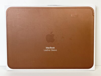 Apple Leather Sleeve for 12-inch MacBook - Saddle Brown