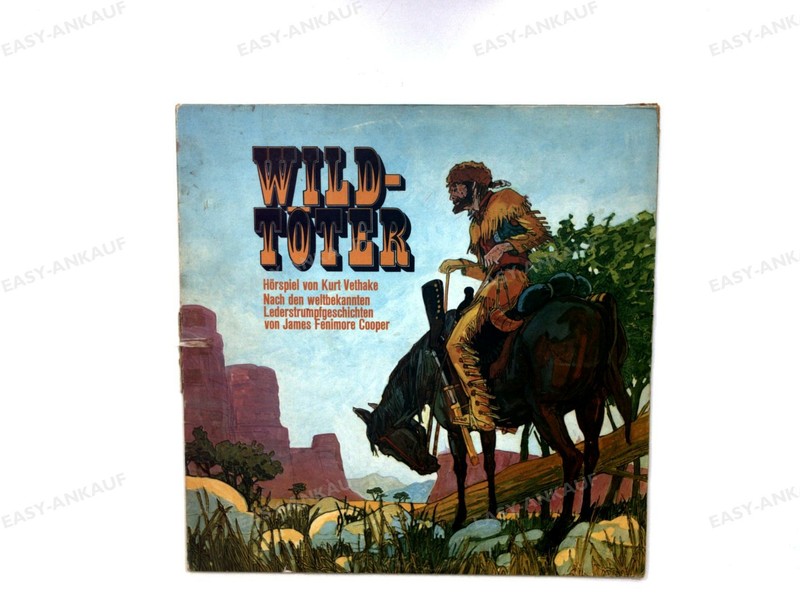 James Fenimore Cooper / Kurt Vethake - WildtÃ¶Ter Ger Lp 1972 Â´