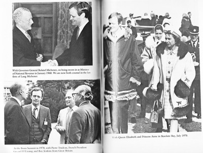 Signed JEAN CHRÉTIEN Memoir STRAIGHT FROM THE HEART 1985 HC, 231 Pages