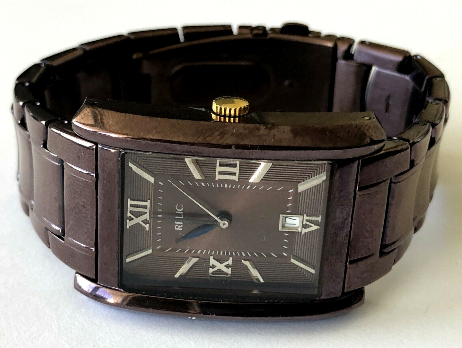 Your Style Found Relic ZR77196 Date Quartz St Steel 50M Your Style Found Relic ZR77196 Date Quartz St Steel 50M