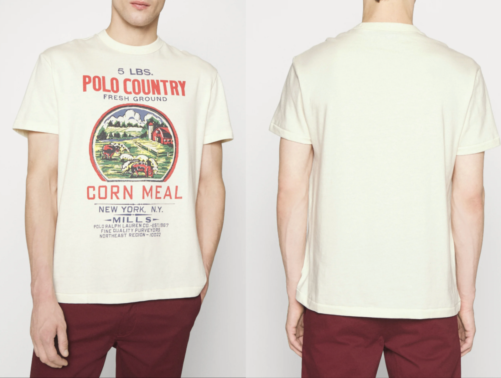Tシャツ・カットソー Ralph Lauren SS25 T-shirts (710964477001 WHITE) Polo Ralph Lauren Logo Embroidered T-shirt | White | FARFETCH