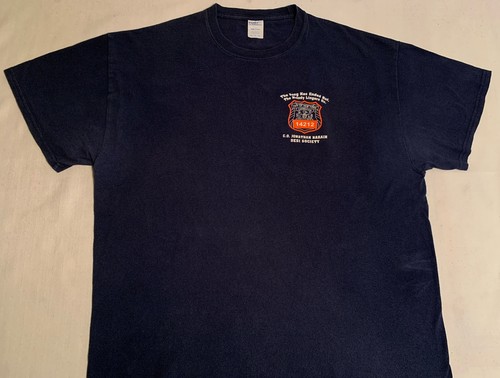 DNA Bronx Criminal County レコード NYCD New York City Correction Department T-Shirt Sz XL
