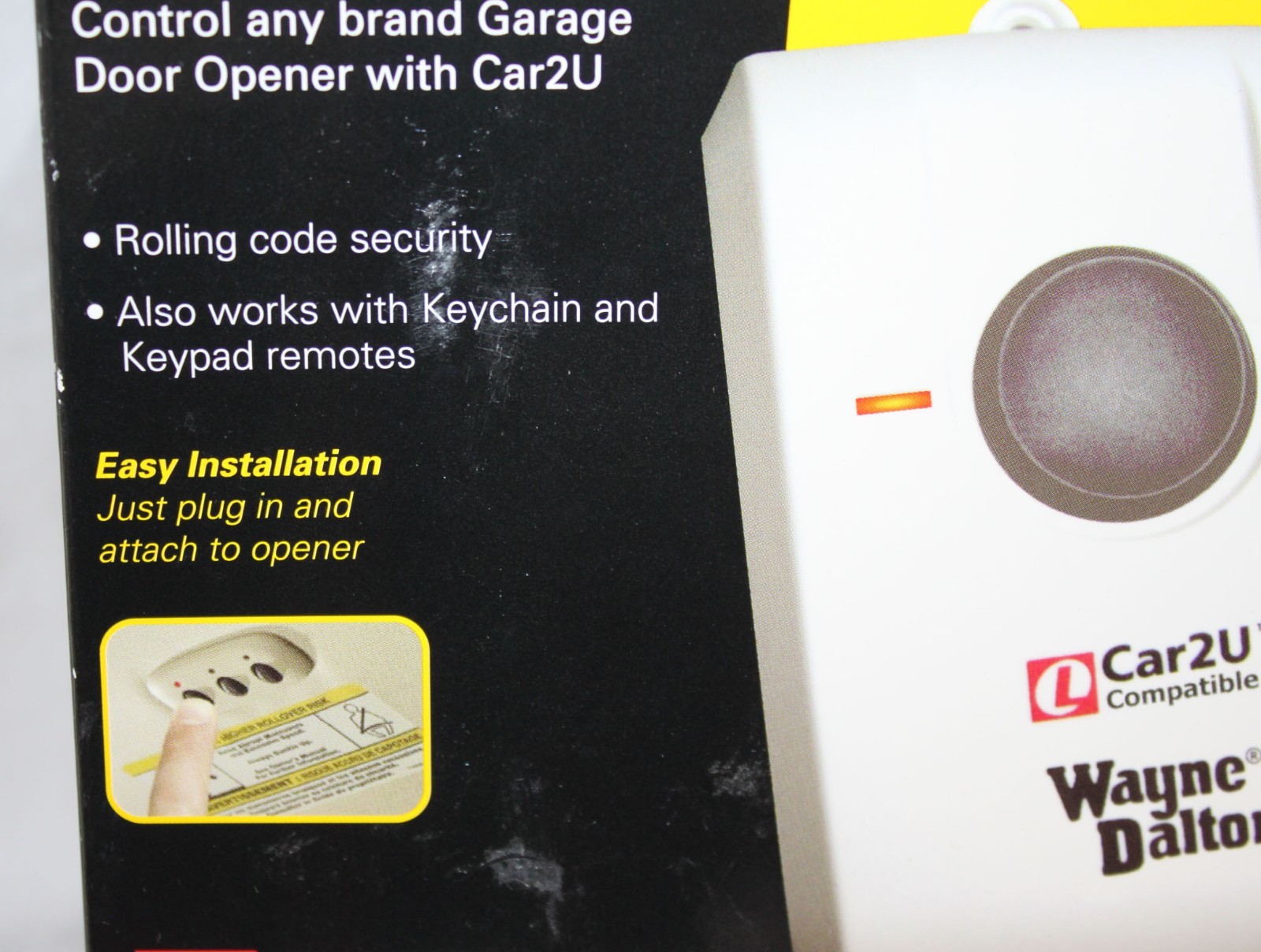 Wayne Dalton Wireless Garage Door Opener Conversion Module Car2U WDRR-372R New