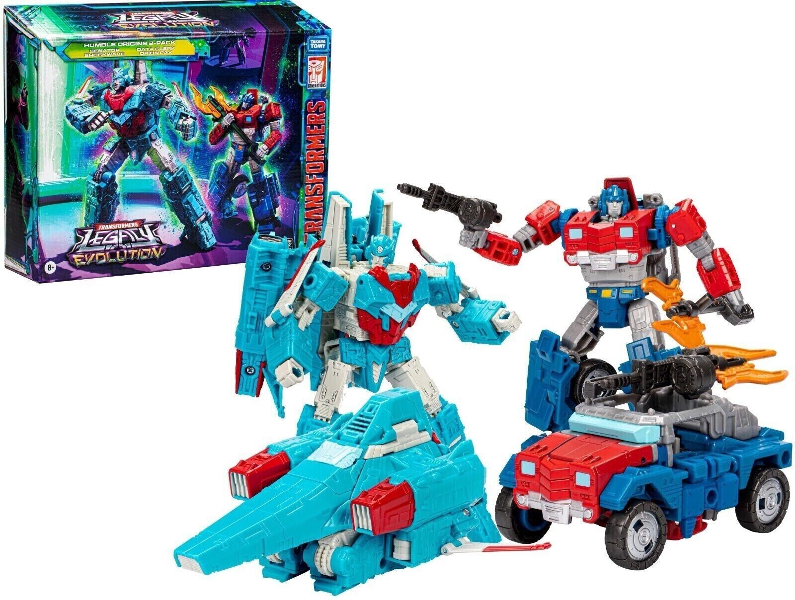 TRANSFORMERS SDCC 2023 LEGACY EVOLUTION HUMBLE ORIGIN 2-PACK TRANSFORMERS SDCC 2023 LEGACY EVOLUTION HUMBLE ORIGIN 2-PACK