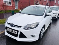 2014 Ford Focus 1.0 125 EcoBoost Zetec S 5dr / SPARES OR REPAIRS / EXPORT /  HAT