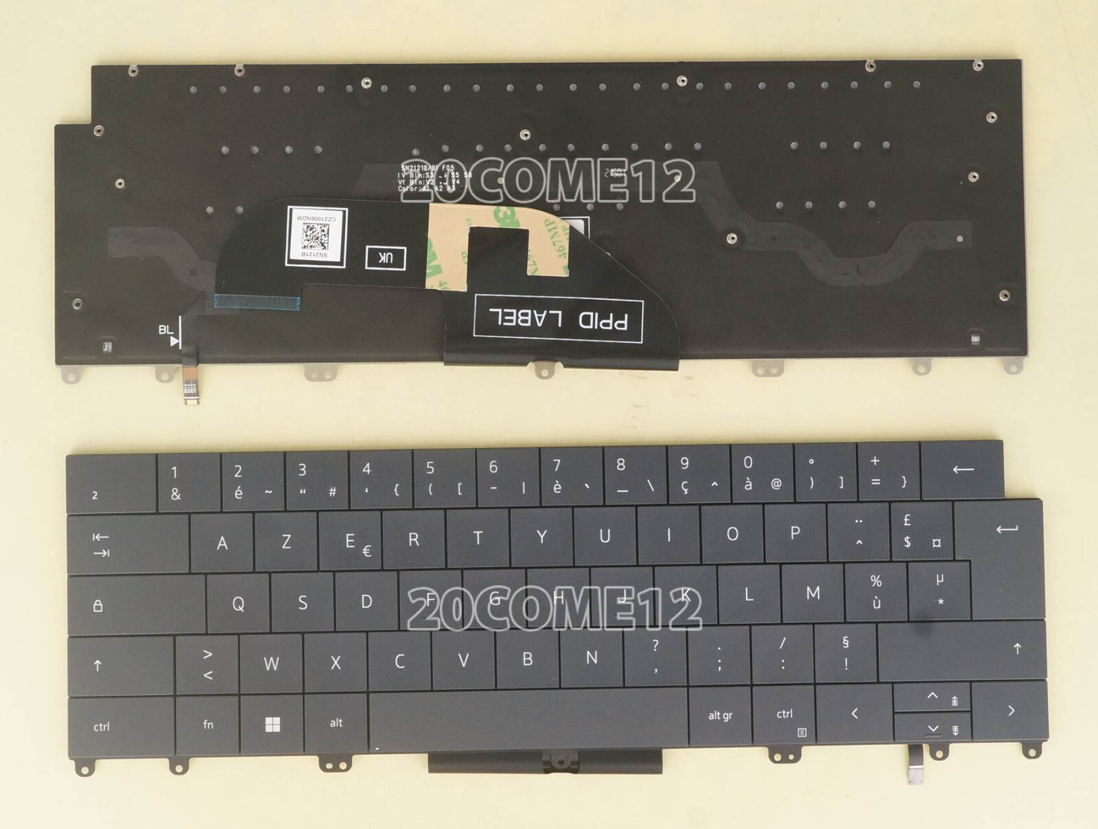 【出品あと2日】DELL XPS13 9305(英字キーボード) Laptop Keyboard for Dell XPS 13 9305 9370 9380 9317 P82G