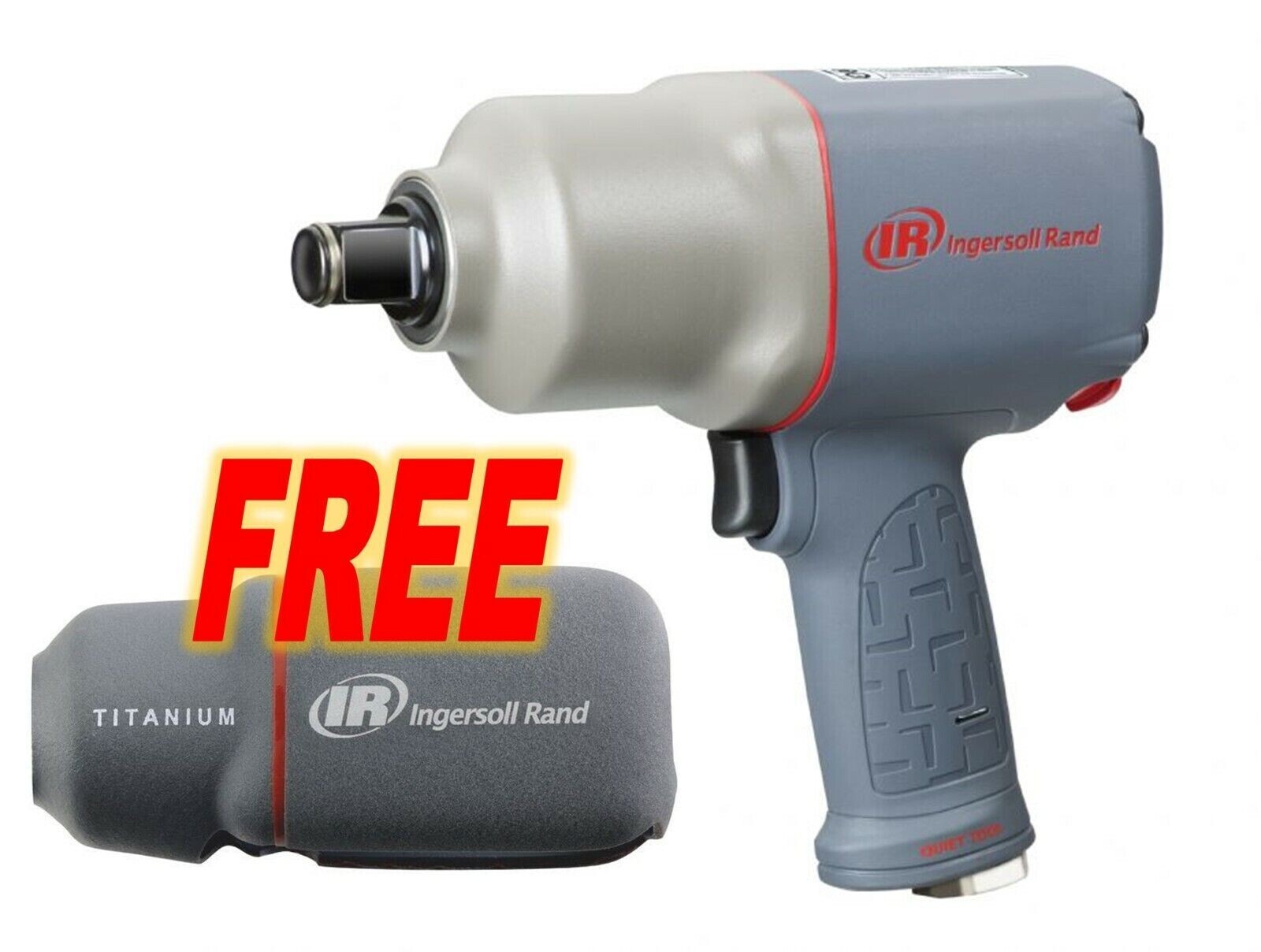 Ingersoll Rand 2145QiMAX Quiet 3/4" Air Impact Wrench w/ FRE