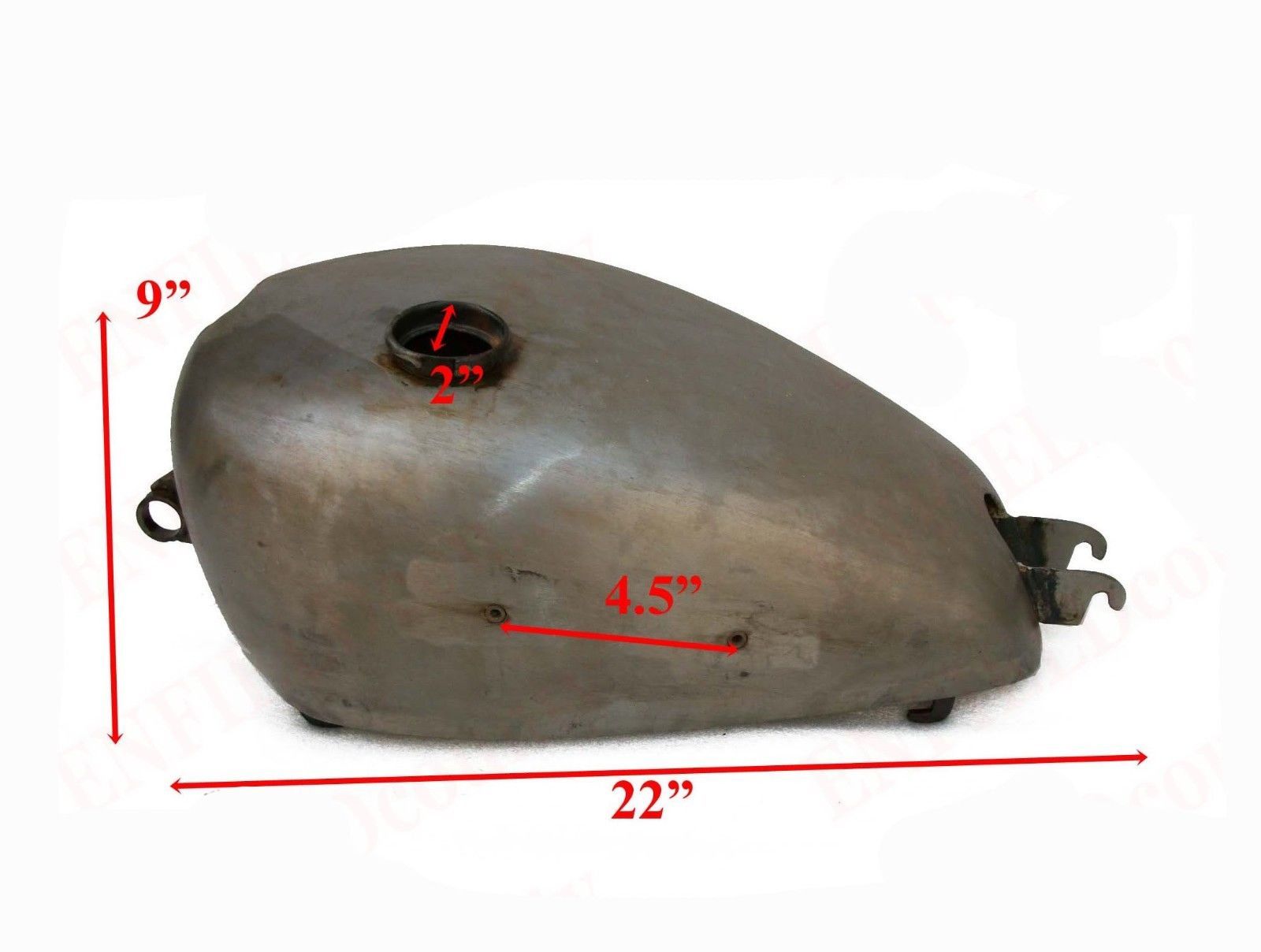 Vintage Velocette Mac 350cc Single 1949 Petrol Gas Fuel Tank Ready to Paint  