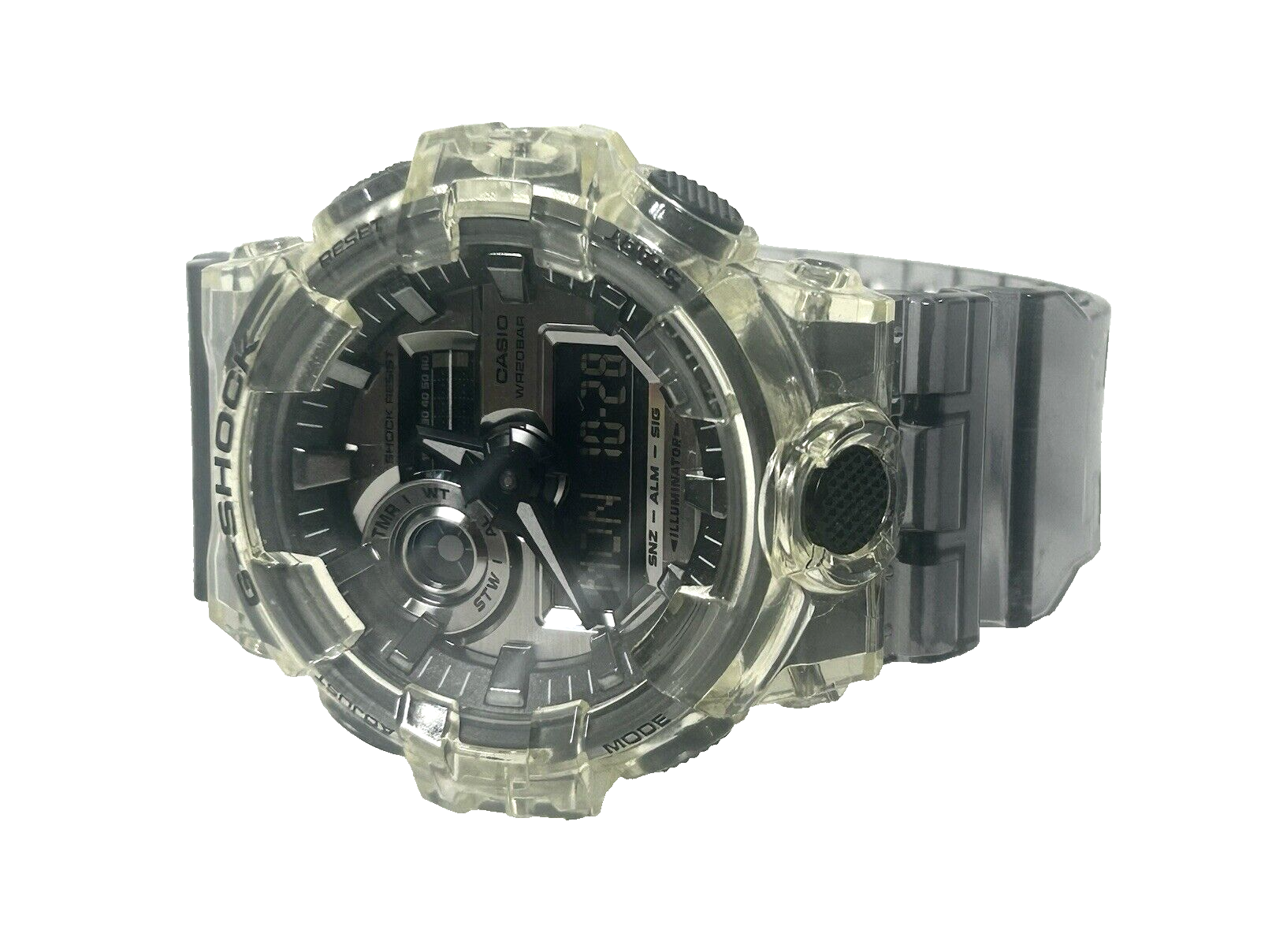 カシオ　G-SHOCK 5522 JA Gショックの時刻合わせ(GA-700シリーズ取説No.5522編)とアナログ