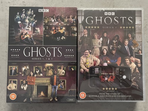 GHOSTS Complete Series 1 2 3 4 + Christmas Special Region 4