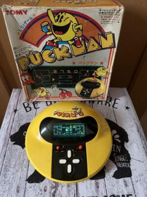 LSIパックマン　A　トミー レトロFLゲーム 】トミー パックマン 丸形 かわいい本体 蛍光