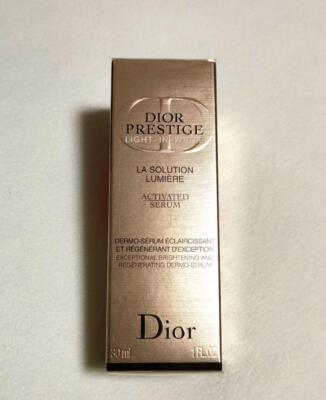 DIOR PRESTIGE LA SOLUTION LUMIÈRE ACTIVATED SERUM 1 Oz. 30ml