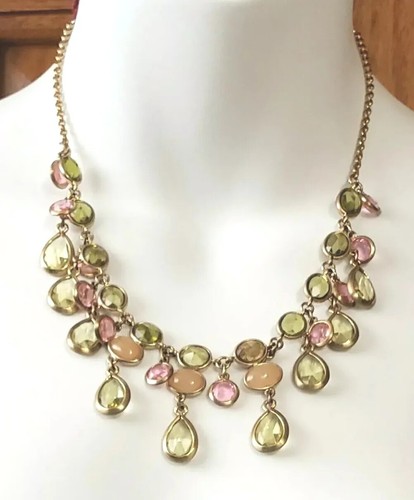 ◆VINTAGE HOLLYWOOD◆ Bumpy Beads Necklace VH2435NE002M GORGEOUS-Vintage-1950s-Multi-