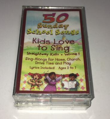 The Straightway Kids: 50 Sunday School Songs Kids Love to Sing - #1 Cassette 2A