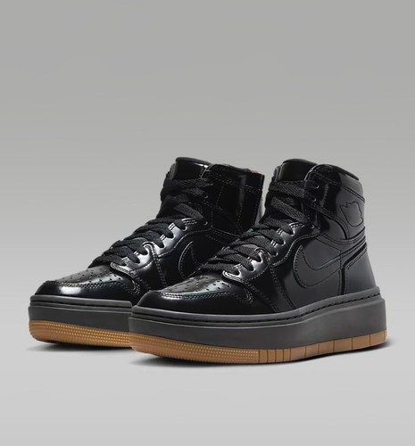 Pre-owned Jordan Brand Air  1 Elevate High Se Black Women's 6.5 Shoe Sneaker Authentic
