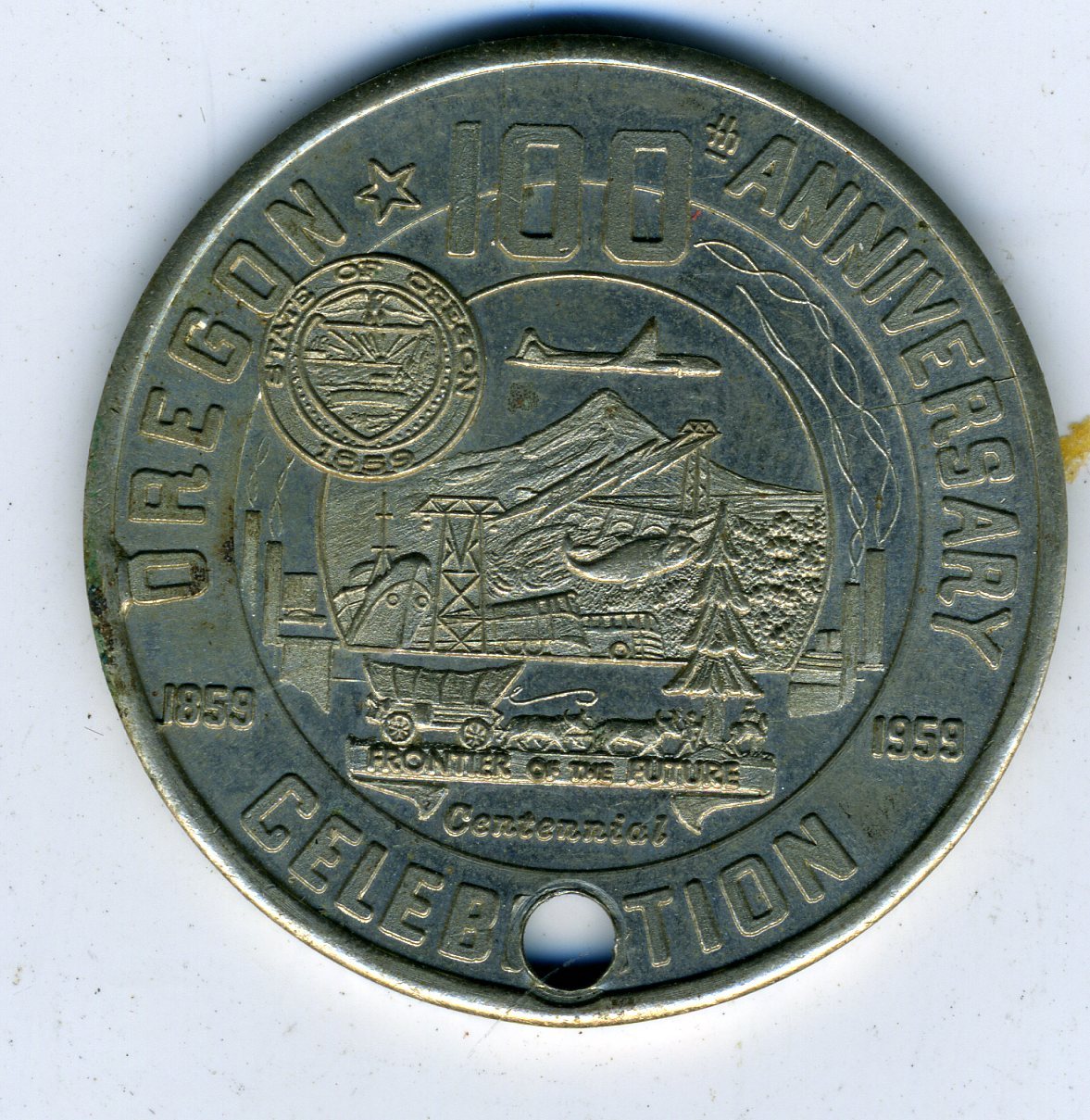 1934-1959 PORTLAND FEDERAL 25th ANNIVERSARY TOKEN