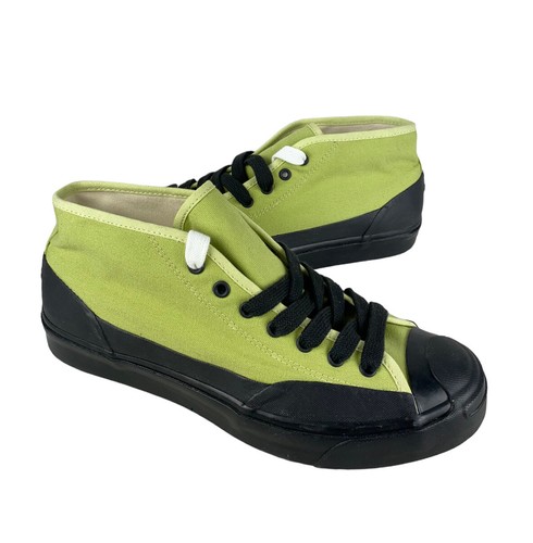 

Мужские кроссовки Converse x ASAP Nast Jack Purcell JP Chukka Mid Green Black, размер 10, Зеленый, Converse Jack Purcell