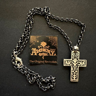 Obitus Cross Pendant Alchemy Gothic
