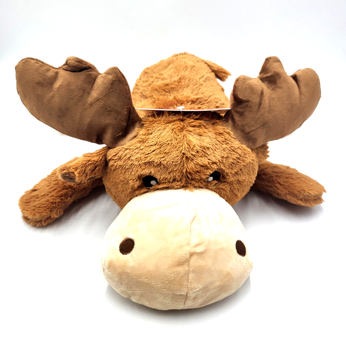 KONG Cozie Jumbo Marvin Moose Squeaky Plush Toss & Shake Dog Comfort Toy 20x16"