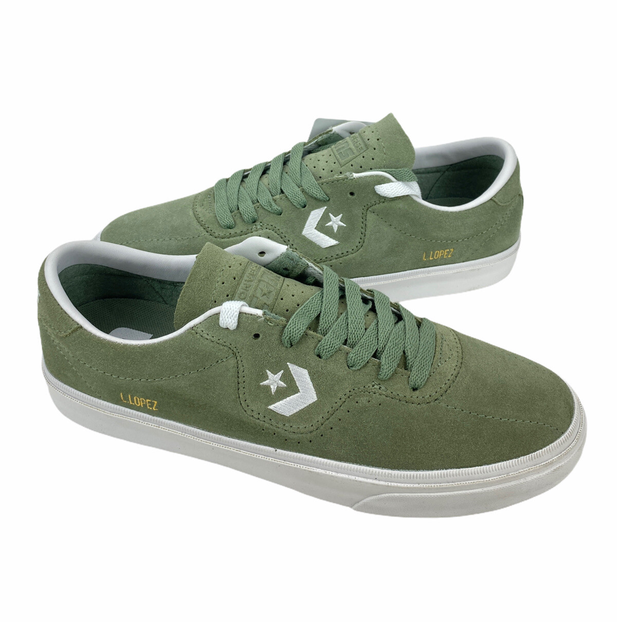 NEW Converse Louie Lopez Pro Ox CONS Skate Shoes Green Suede NEW Converse Louie Lopez Pro Ox CONS Skate Shoes Green Suede