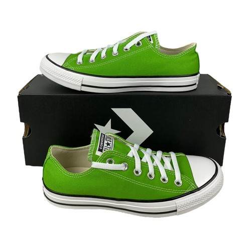 

НОВЫЕ кроссовки Converse Chuck Taylor All Star Ox Зелено-белые мужские 7 женские 9 172691F, Зеленый, Chuck Taylor