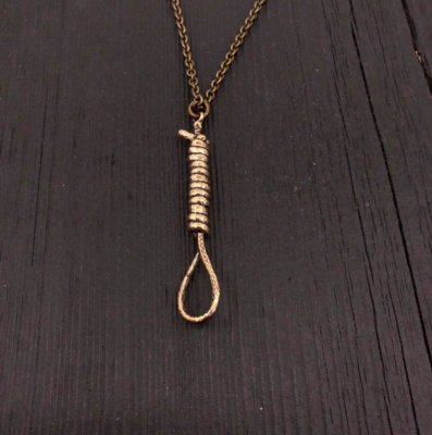 Noose chain necklace sale