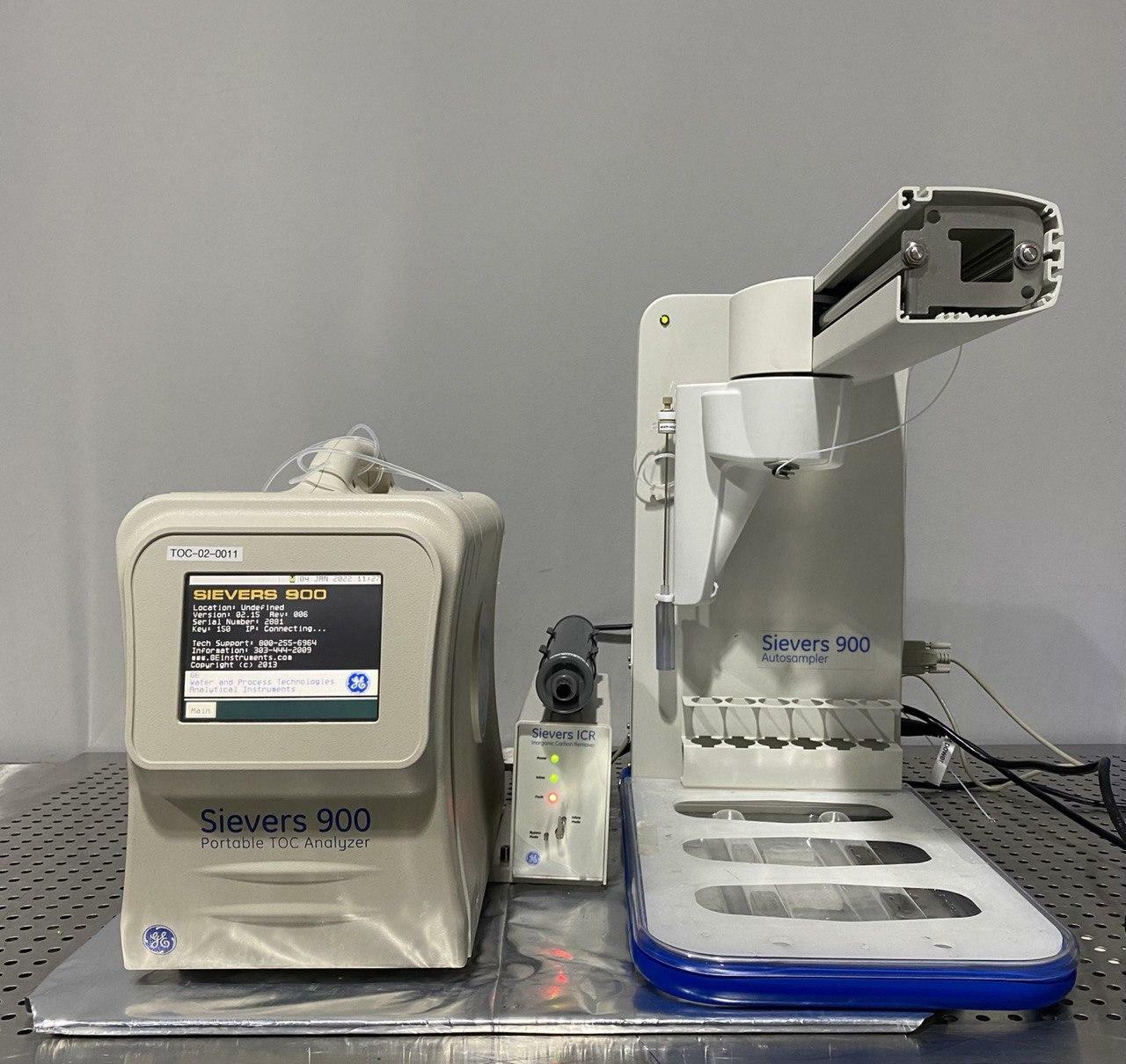 GE Sievers 900 Portable TOC Analyzer with Autosampler and GE Sievers 900 Portable TOC Analyzer with Autosampler and