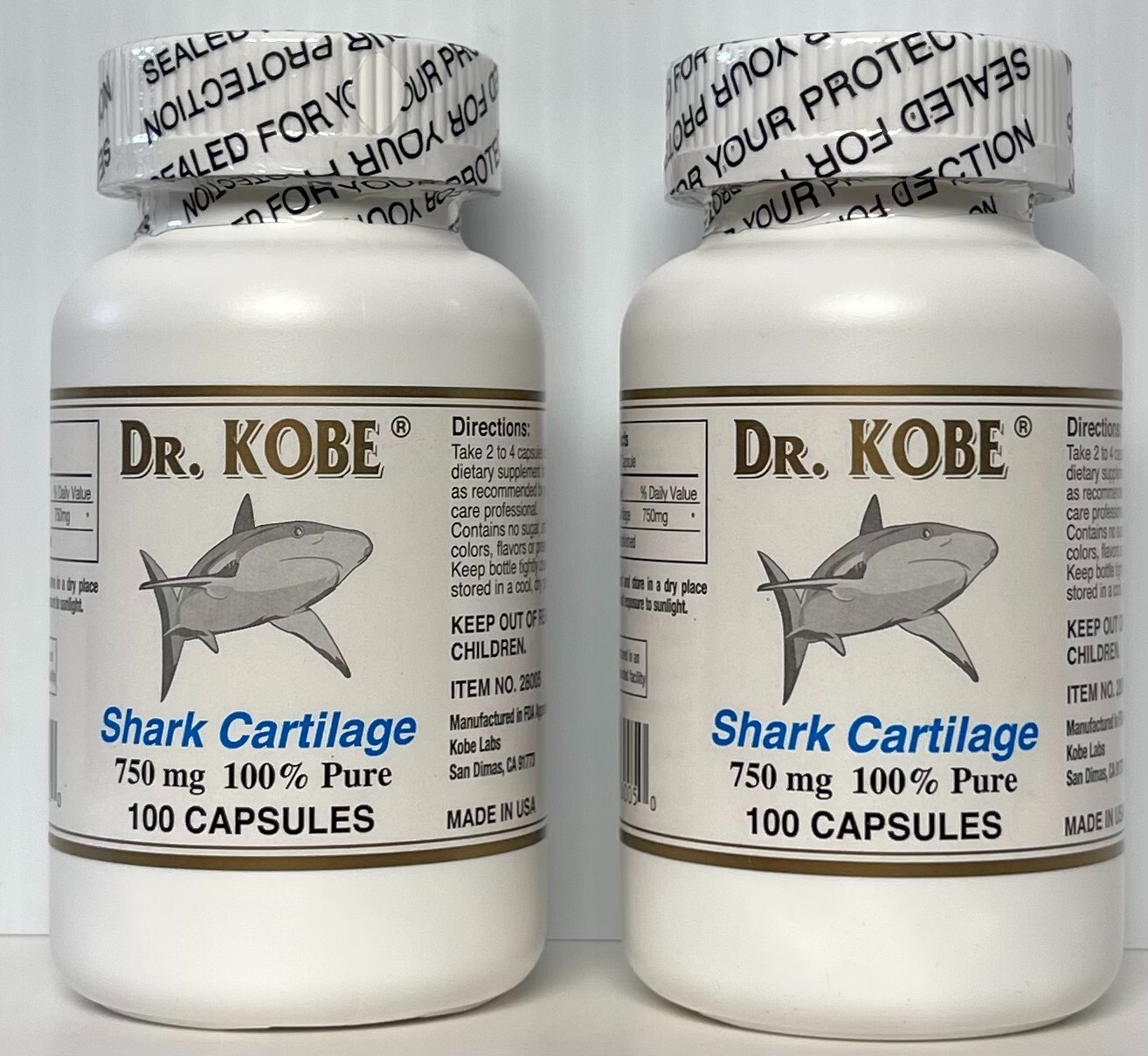 魚介類(加工食品) BETTER SHARK SHARK CARTILAGE Shark Cartilage 100% pure shark cartilage 750mg 2x 100 Caps