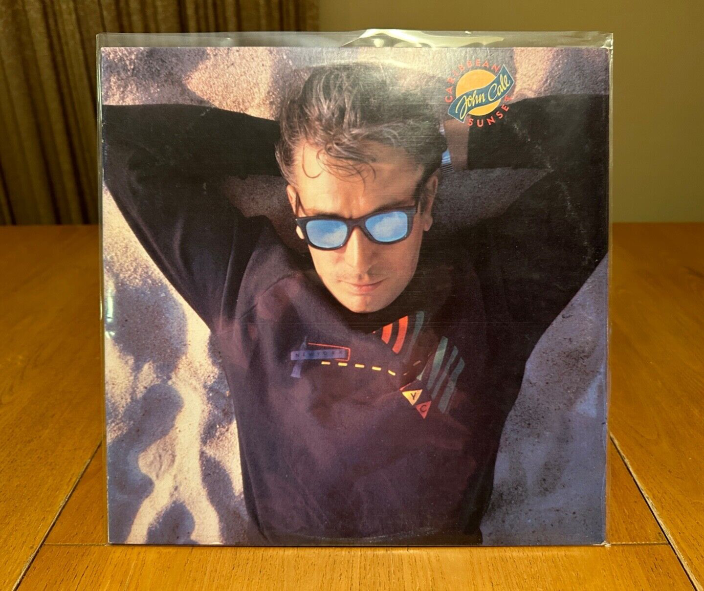 JOHN CALE Carribean Sunset 1984 Island ZE Records IT8401 JOHN CALE Carribean Sunset 1984 Island ZE Records IT8401