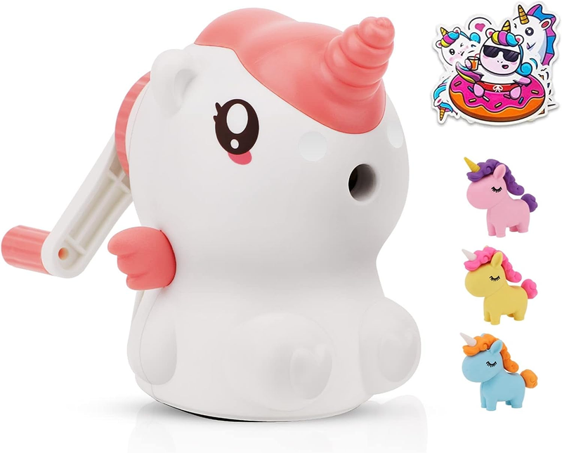 Sharpener For Kids, Manual Pencil Sharpener For Colored Pencils