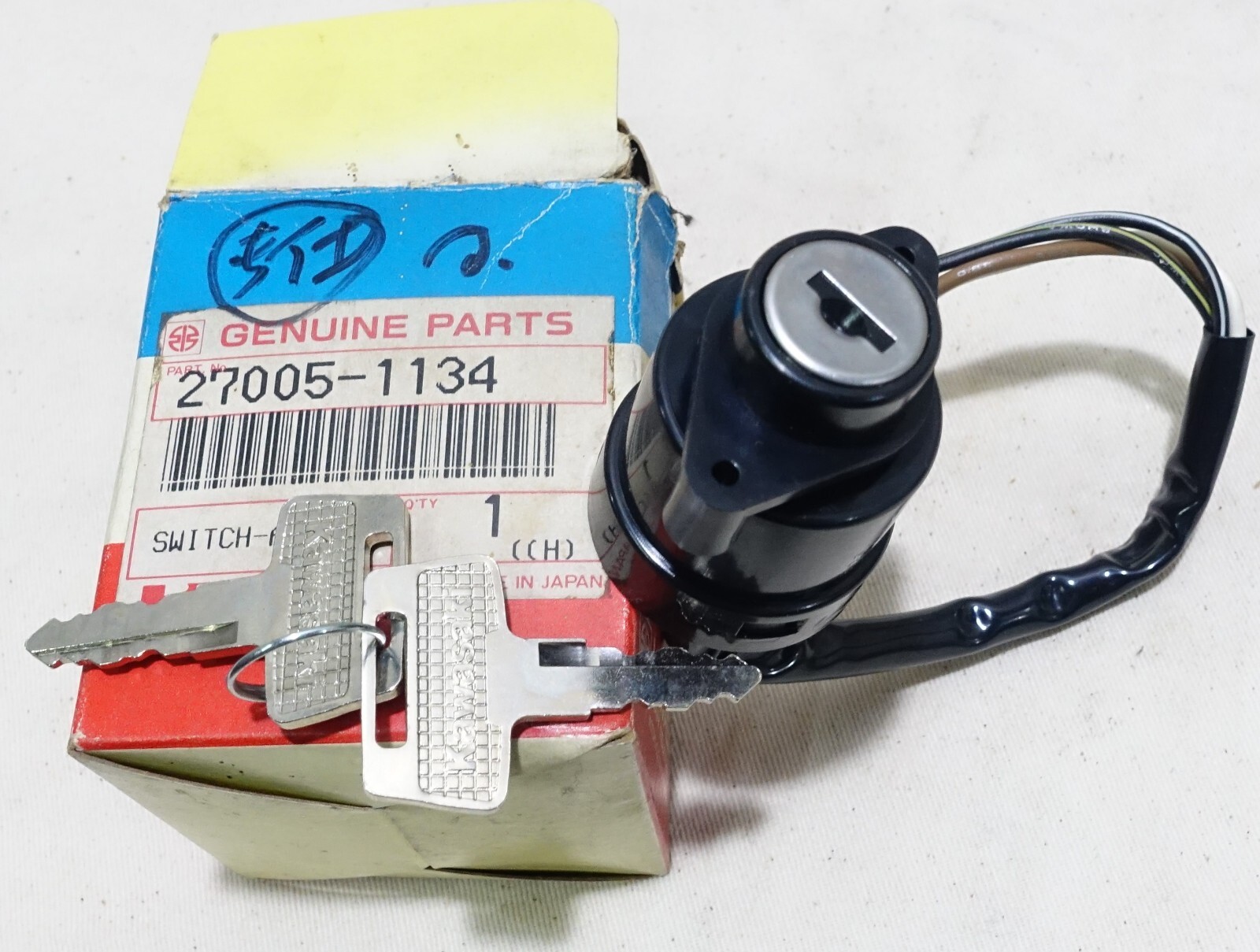 KAWASAKI AR50 AR80 IGNITION SWITCH NOS 27005-1134 | eBay