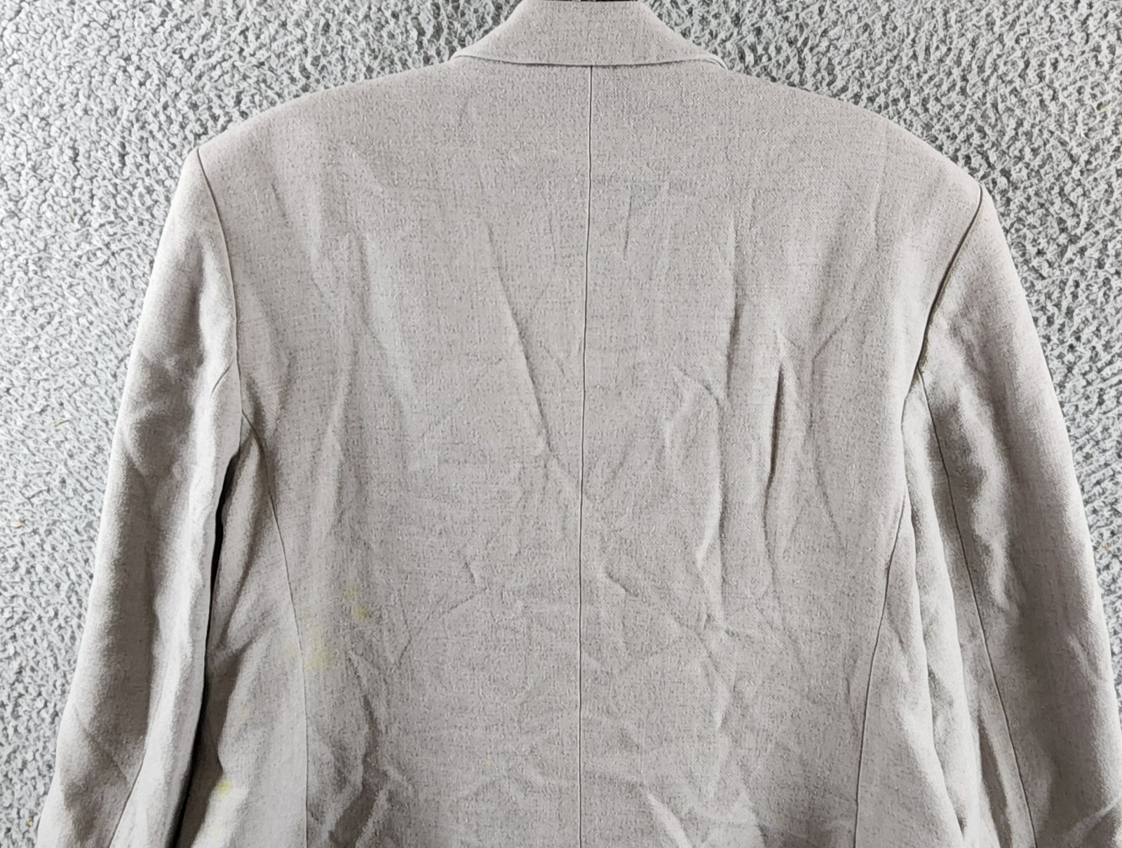 BOSS Regular-Fit Double-Breasted Jacket Women's 8 Gray Notch Lapel Long Sleeve - Picture 17 of 19