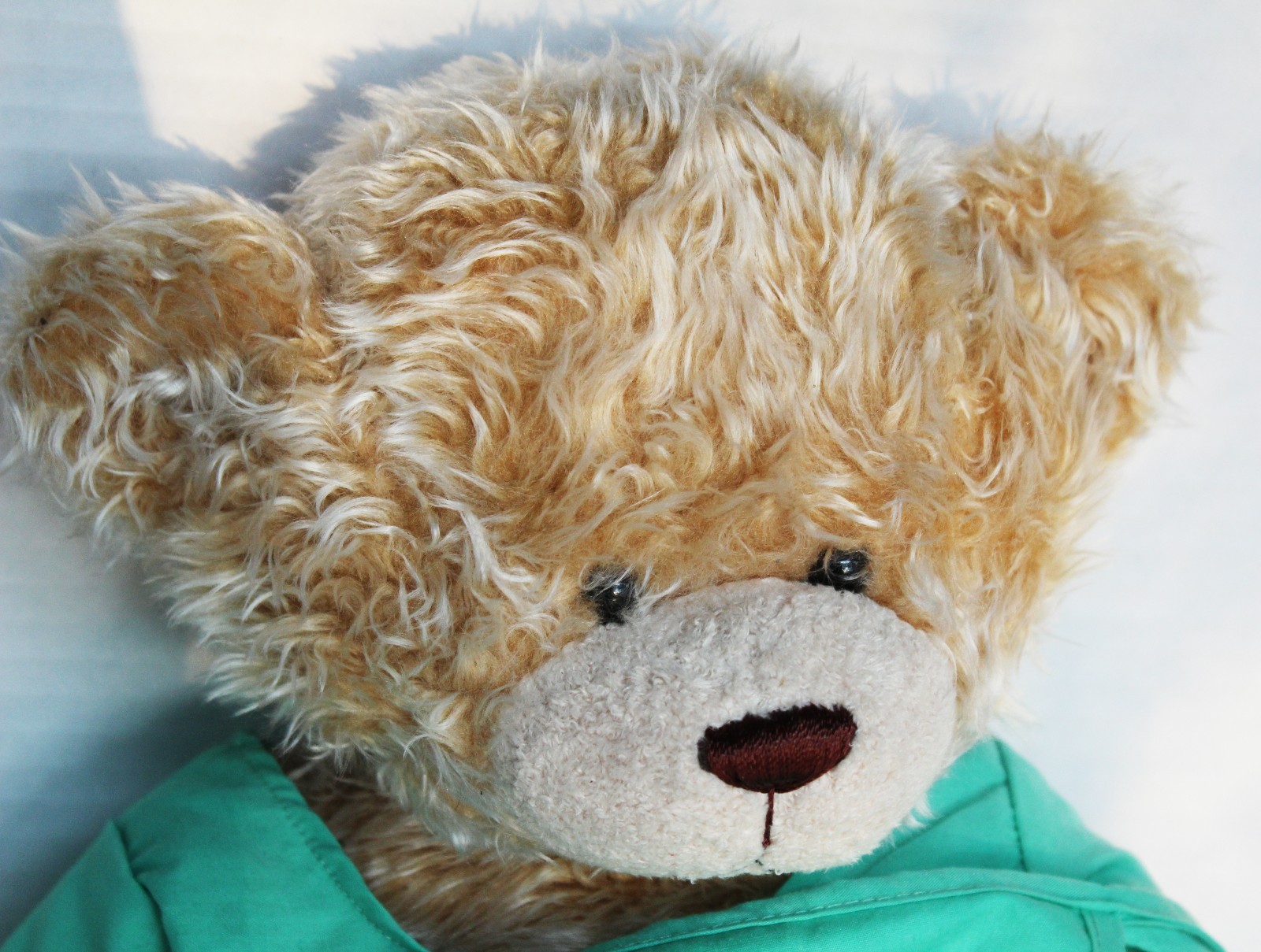 Teddy Build A Bear Hug ER Doctor Surgeon Nurse Hospital Scrub Green Sick Patient