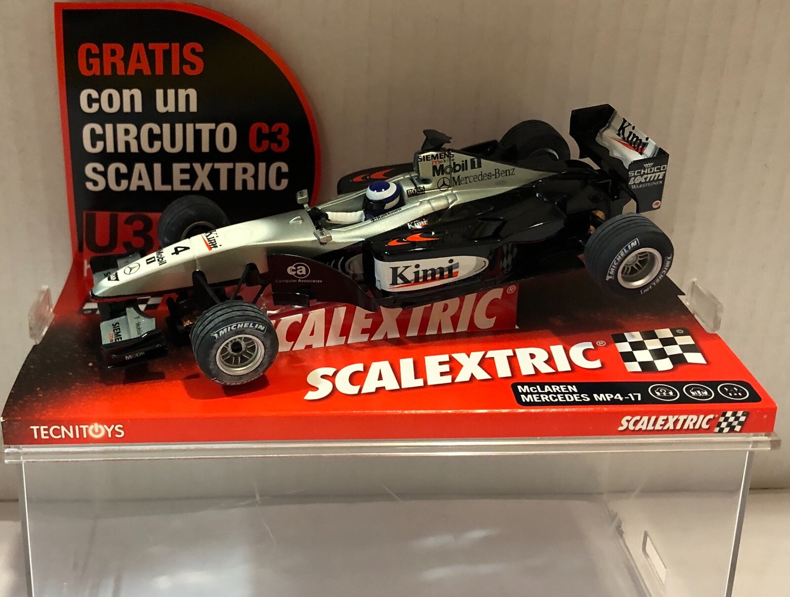 SCALEXTRIC McLAREN MERCEDES MP4-21 ＃22 SCALEXTRIC 6257 McLaren Mercedes MP4/22 #1 Vodafone Fernando