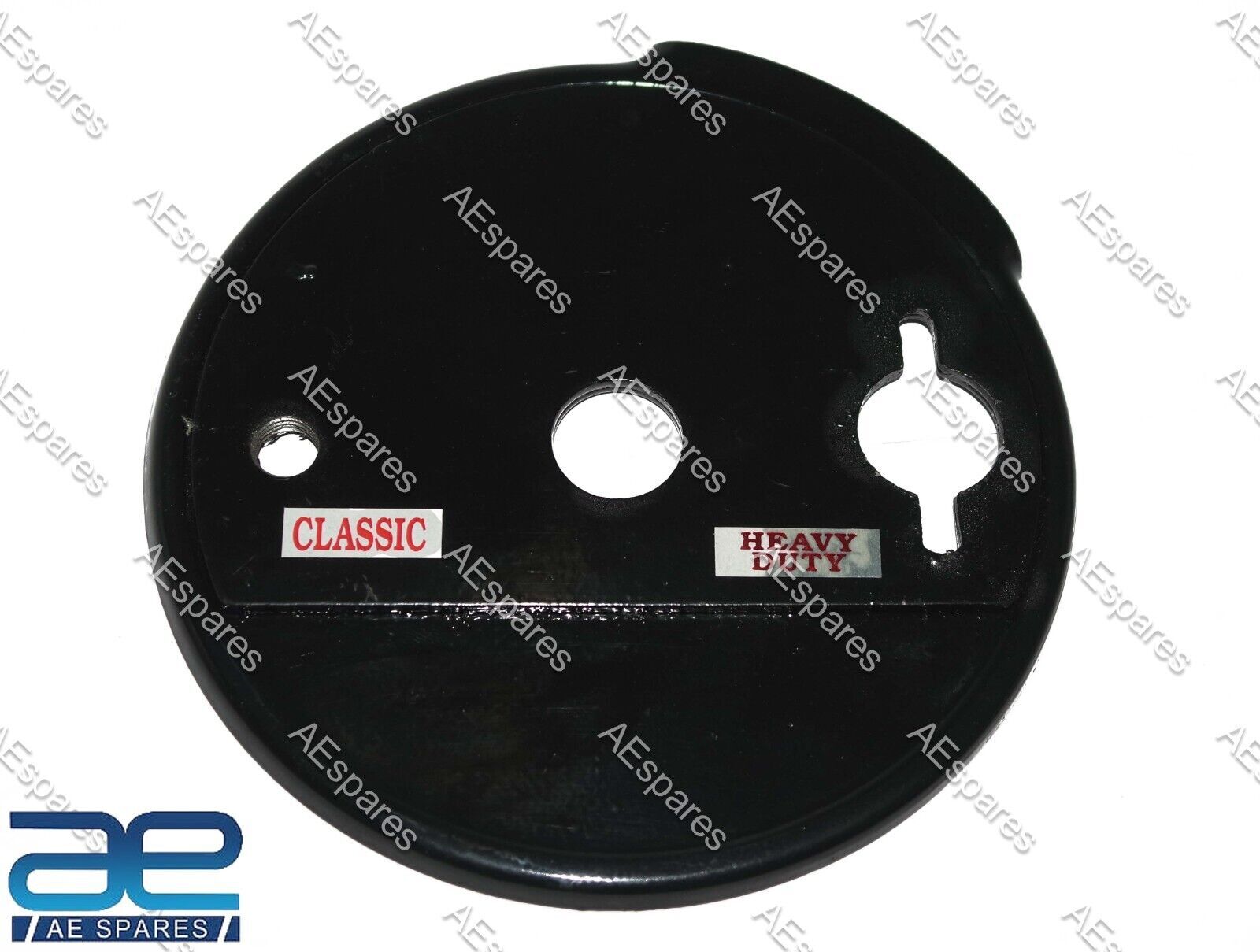 For Royal Enfield Bullet Early Model Rear Brake Shoe Plate Cover Black 141116 
