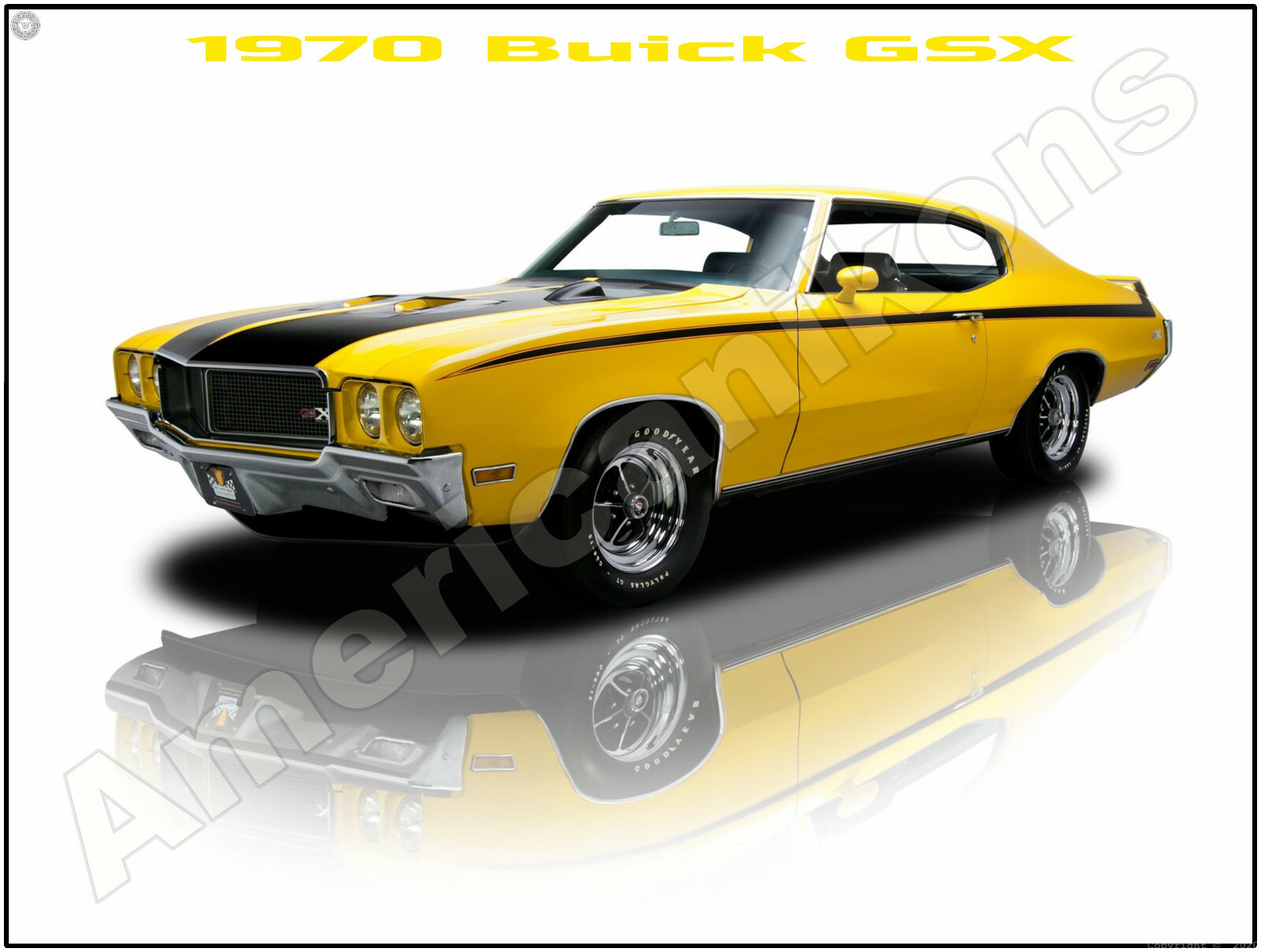 Vintage Ecstasy 1970 Buick GSX ステアリング Vintage Ecstasy 1970 Buick GSX ステアリング Vintage Ecstasy