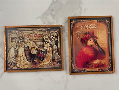 Coca-Cola Magnet 1998 #300 #311 set CRACKER BARREL STORE LTD