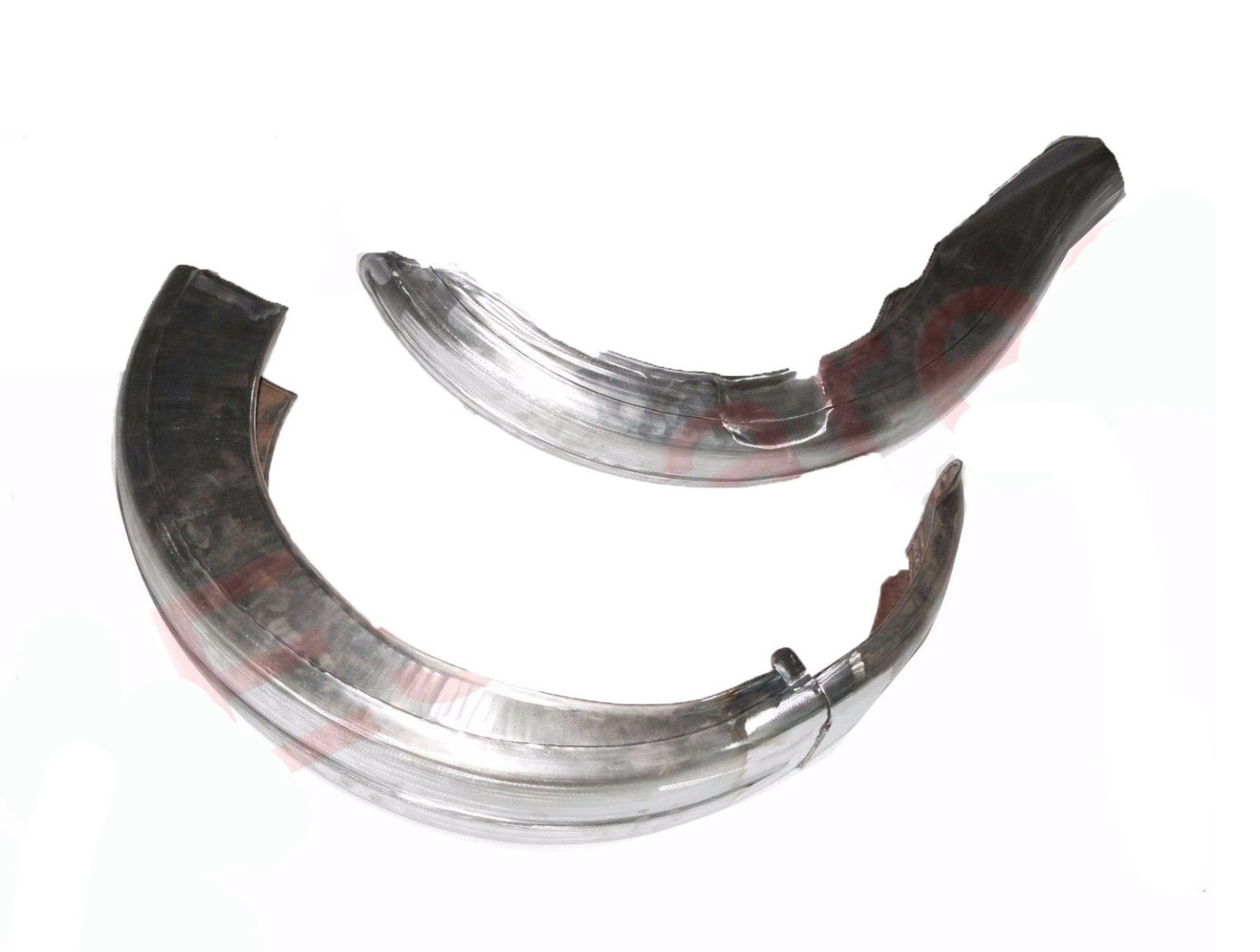 Ariel VB600 Front & Rear Mudguard Fender Raw Steel For Girder fork Models