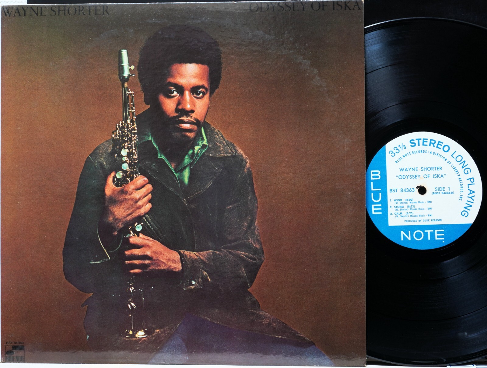 米LP Wayne Shorter Odyssey Of Iska BST84363 BLUE NOTE /00260 Wayne Shorter - Odyssey Of Iska (Blue Note Tone Poet Series